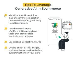 Tips to leverage Generative Ai in E-Commerce