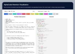 AlphaCode Visualization